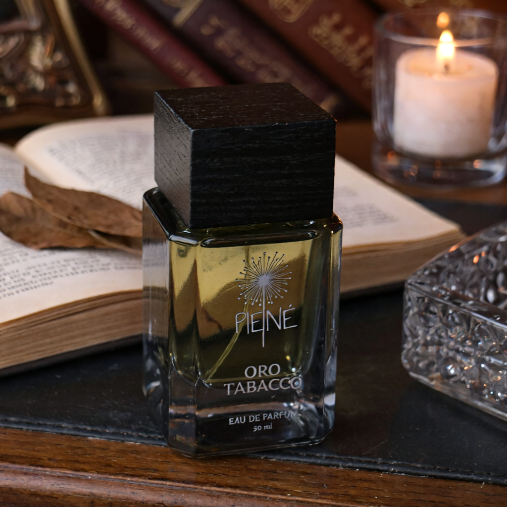 „Oro Tabacco“ kvepalai – šiltas tabako, vanilės ir prieskonių aromatas, unisex kvapas